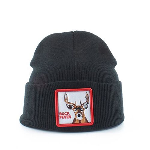 Wolf Animal Beanie Men Warm Knitted Winter Hats For Gorra Hip hop Skullies Unisex Cap Dropshipping