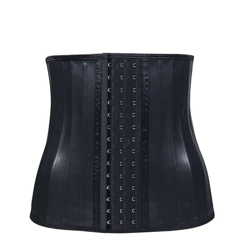 OIMG Latex Waist Trainer 25 Steel Bone Women Binders And Shapers Corset Modeling Strap Body Shaper Colombian Girdles Slimming Belt