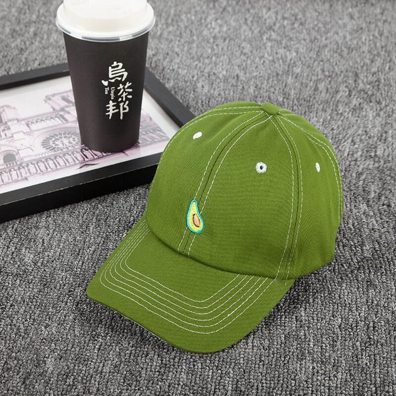 Seioum Spring Fruit Fresh Cute Lovely Color Girls Baseball Cap Hat Summer Lovely Orange Yellow Caps best for
