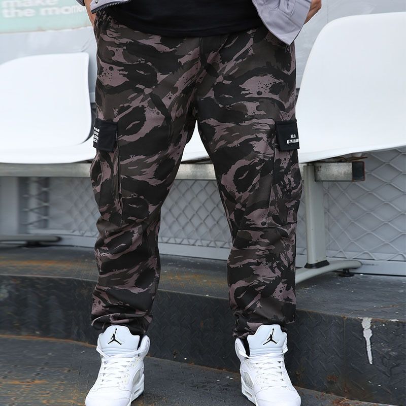 Plus Size Men ckets pants Cargo Harem Pants 7XL 8XL 9XL  Hop Casual Male cal Joggers Trousers Fashion Streetwear Pants