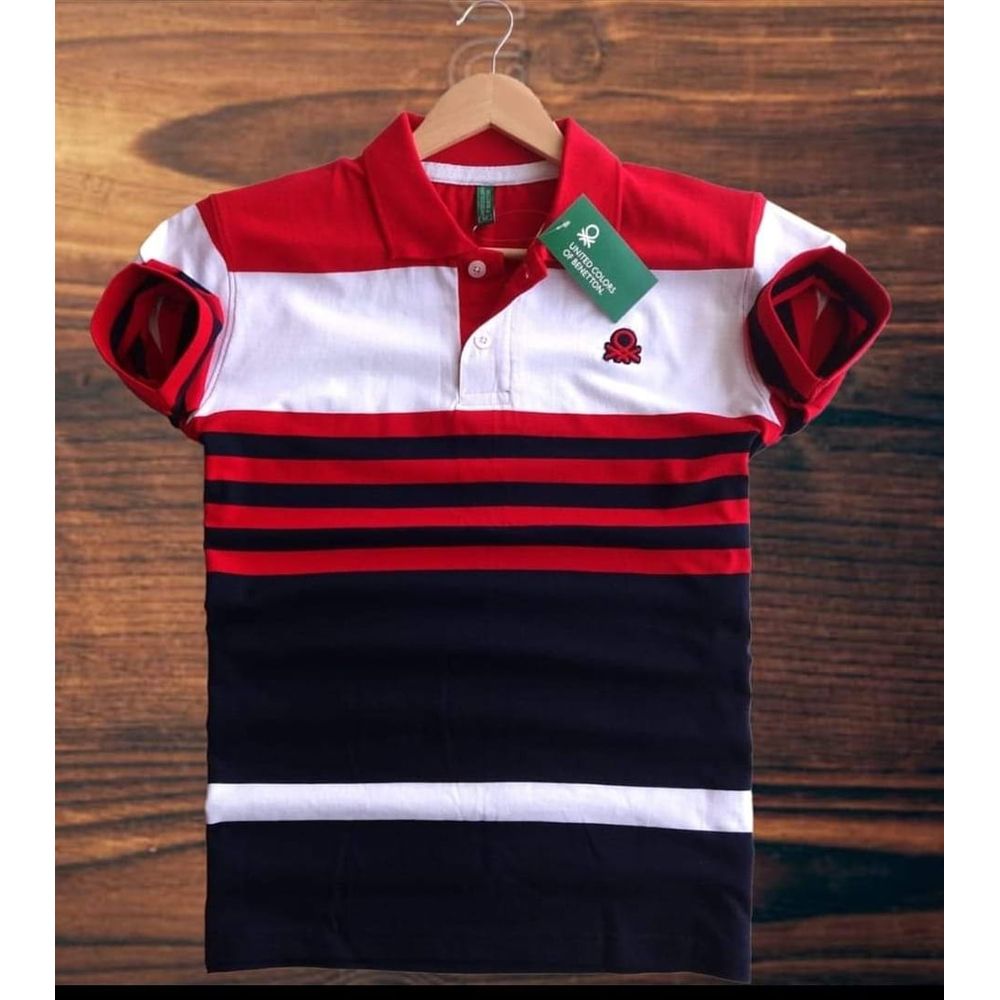 TTrendy FashionableCotton Polo Shirt For Men