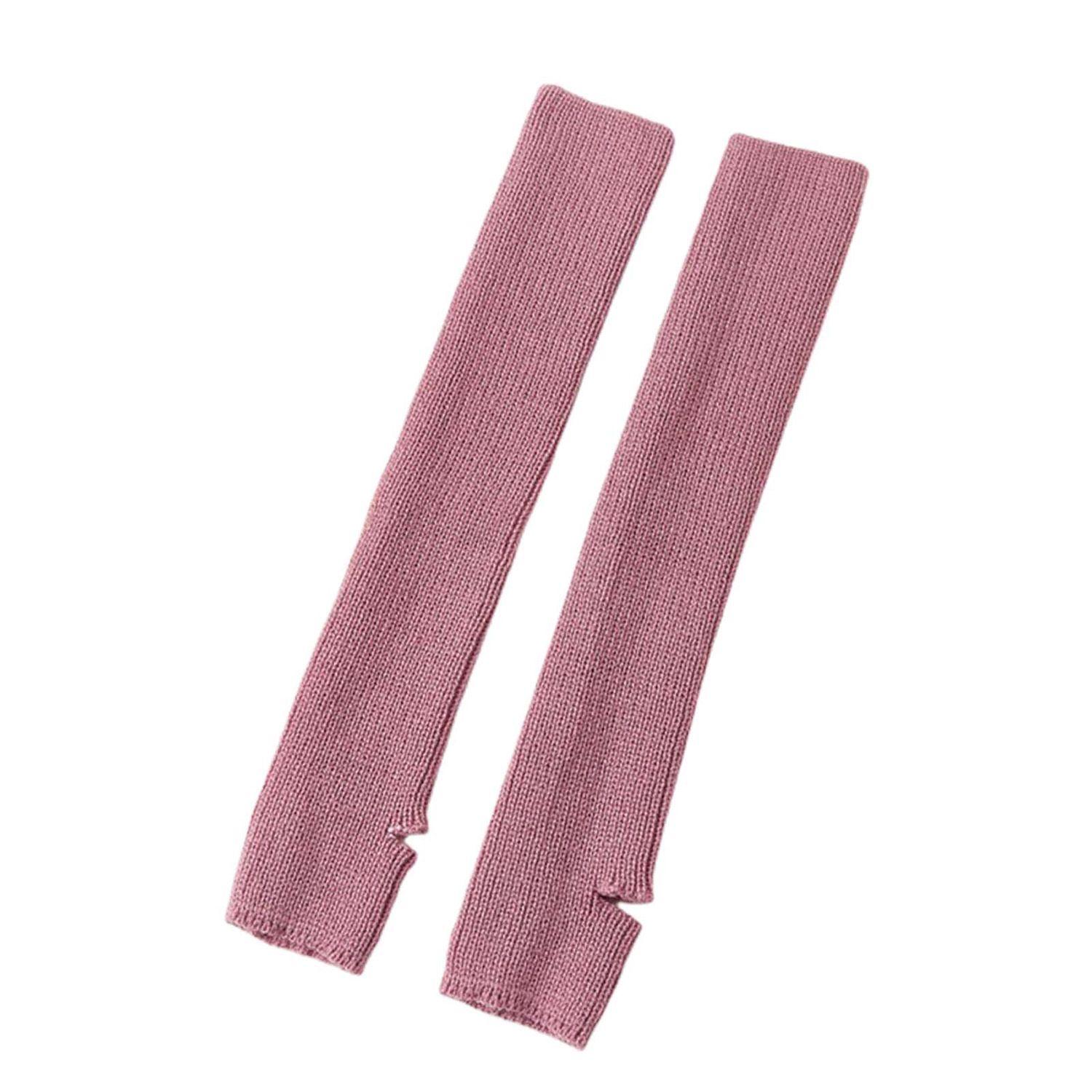 Leg Socks Stretchy Footless Winter Leg Warmers