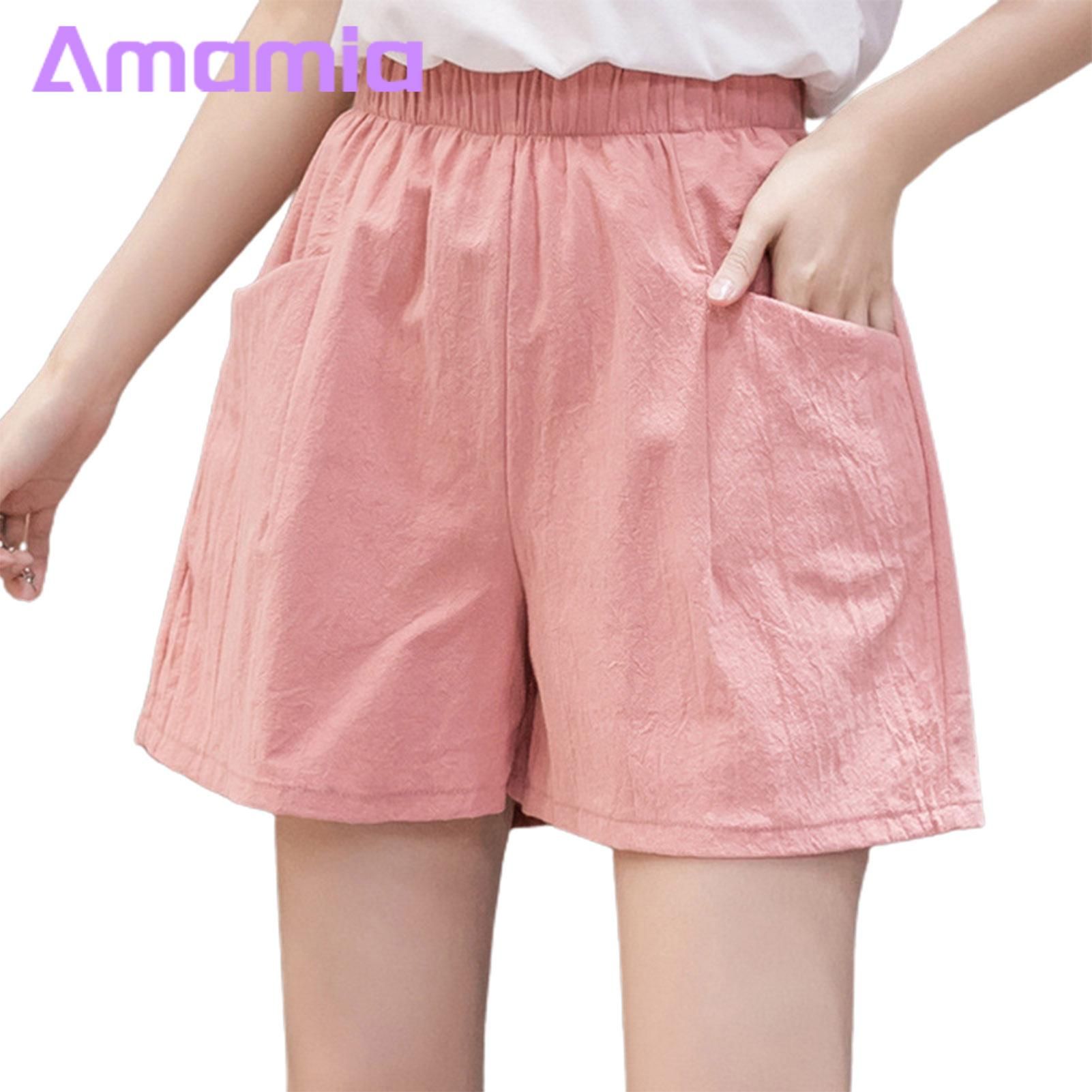Summer Shorts Wear Resistant Mid Waist Casual Shorts