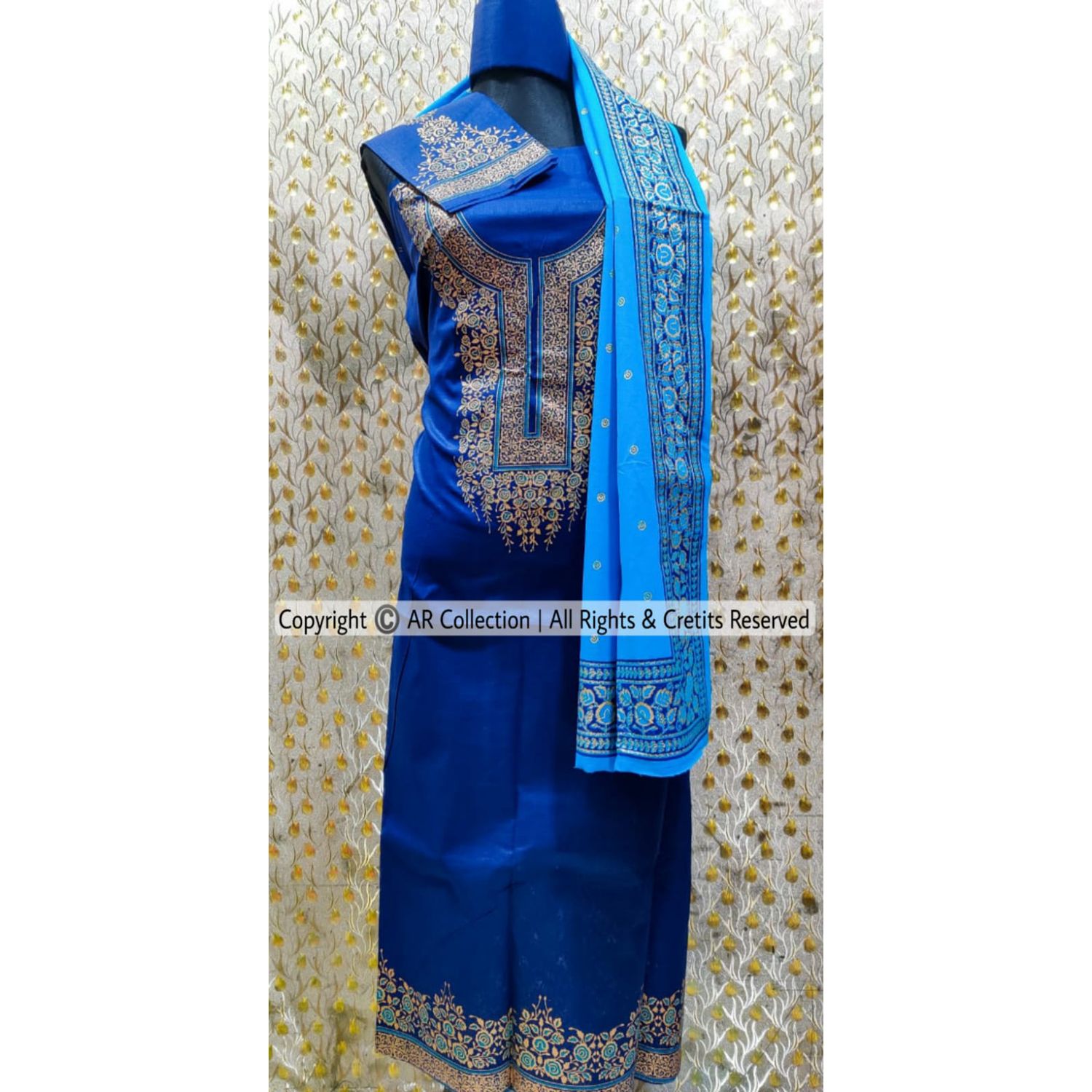 New Style Unstiched Skin Printed Stylish and Comfortable High Quality Printed Three Piece for Women