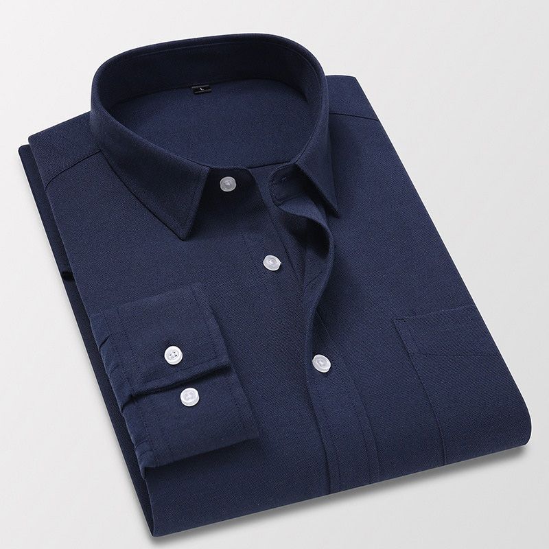 Spring and Autumn New Men's Shirts Long Sleeve Trend New Men's Business Casual Dress Shirts Korean Man's Clothing Formal Shirts