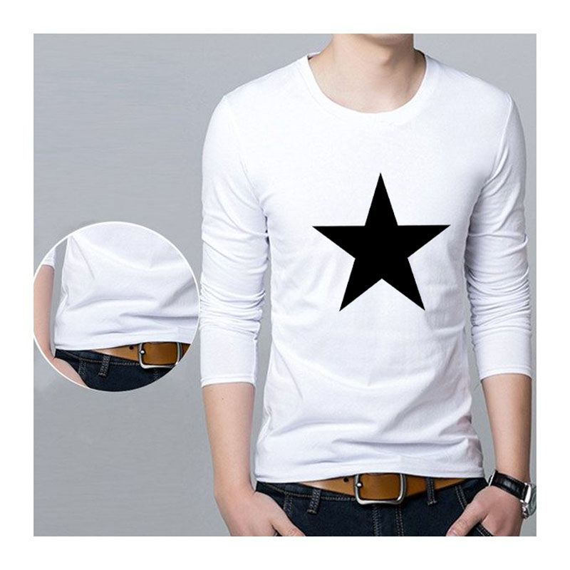 Star Full Sleeve T-shirt For Men