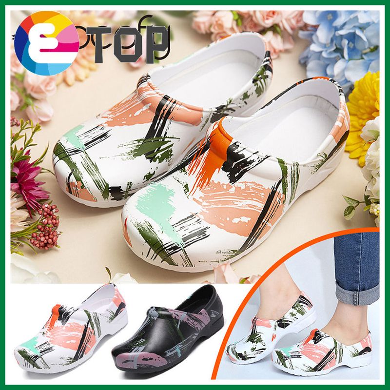 Flat Shoes Fashion Sandals Waterproof Non-Slip Outdoor Garden Nurse Work
