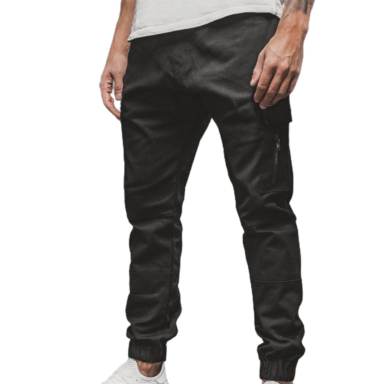 Autumn Pants Zipper Deep Crotch Spring Trousers