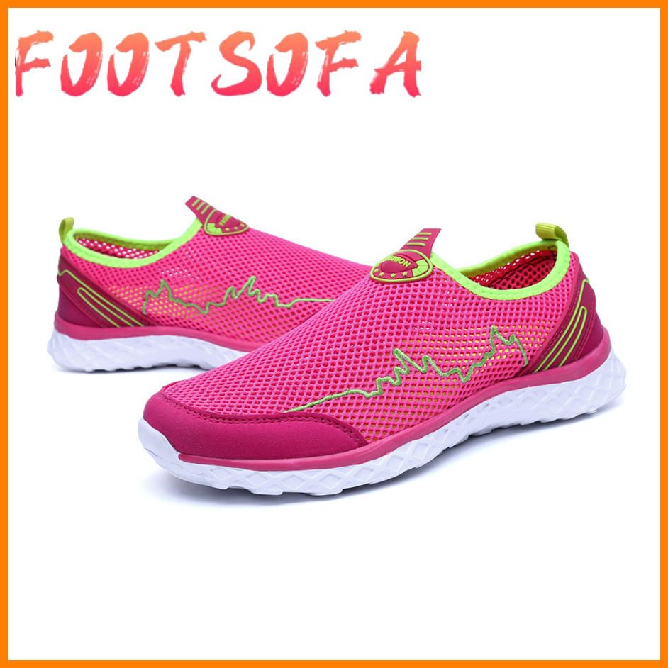 Drop-shipping retrospective brook Shoes Light women's Aqua Shoes anti-skid male wading shoes Beach Quick Dry 36-46
