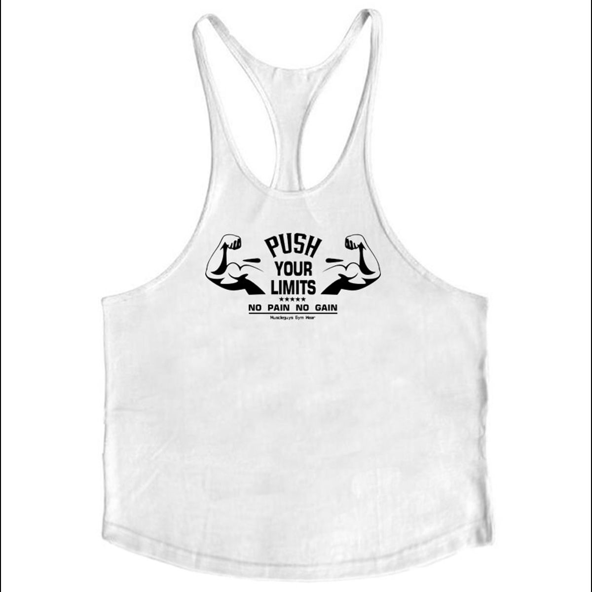 Muscleguys Brand Clothing Gym Bodybuilding Stringer TaTop Men Fitness Singlets Man Cotton Sleeveless shirt Workout Undershirt