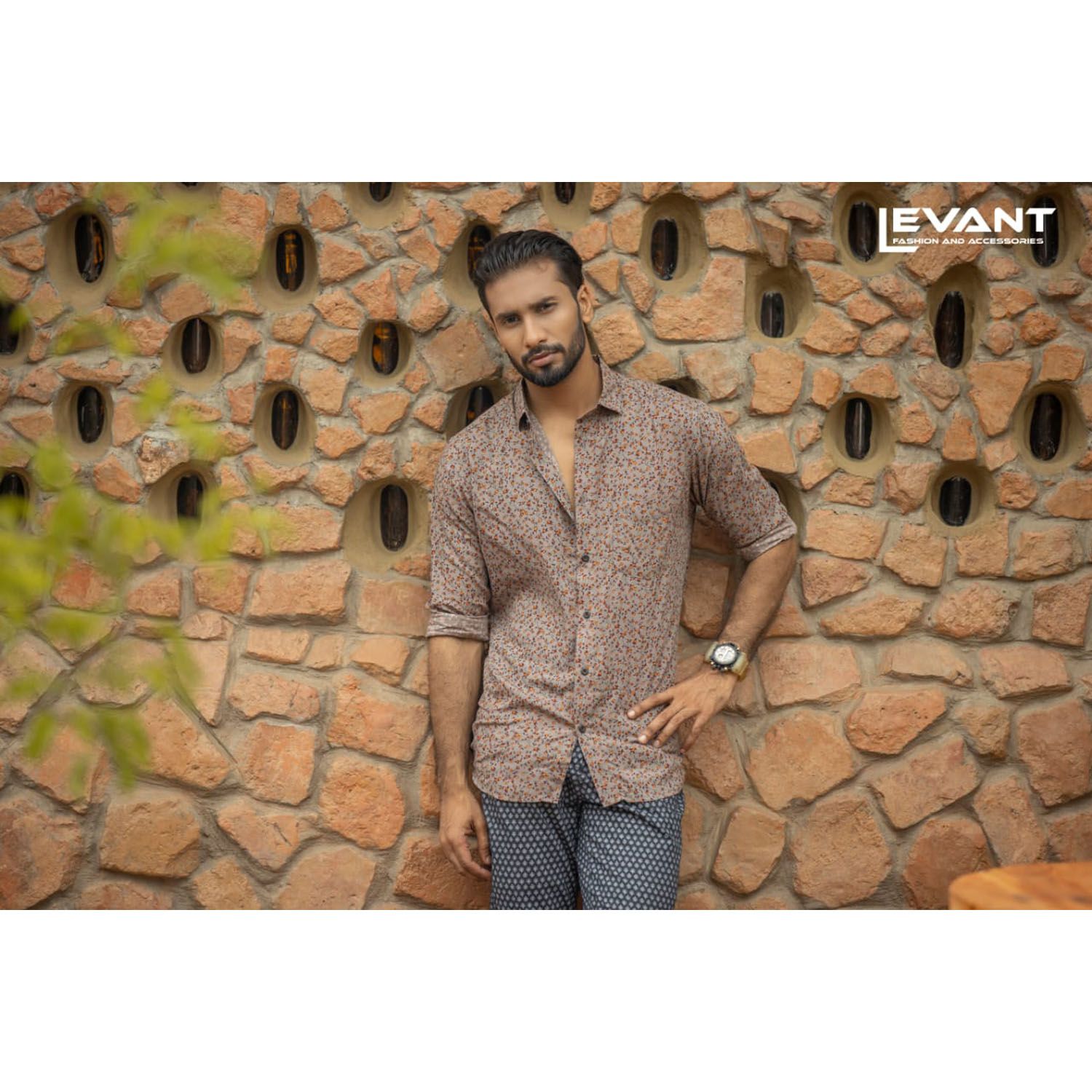 Exclusive Printed Cotton Shirt for Men