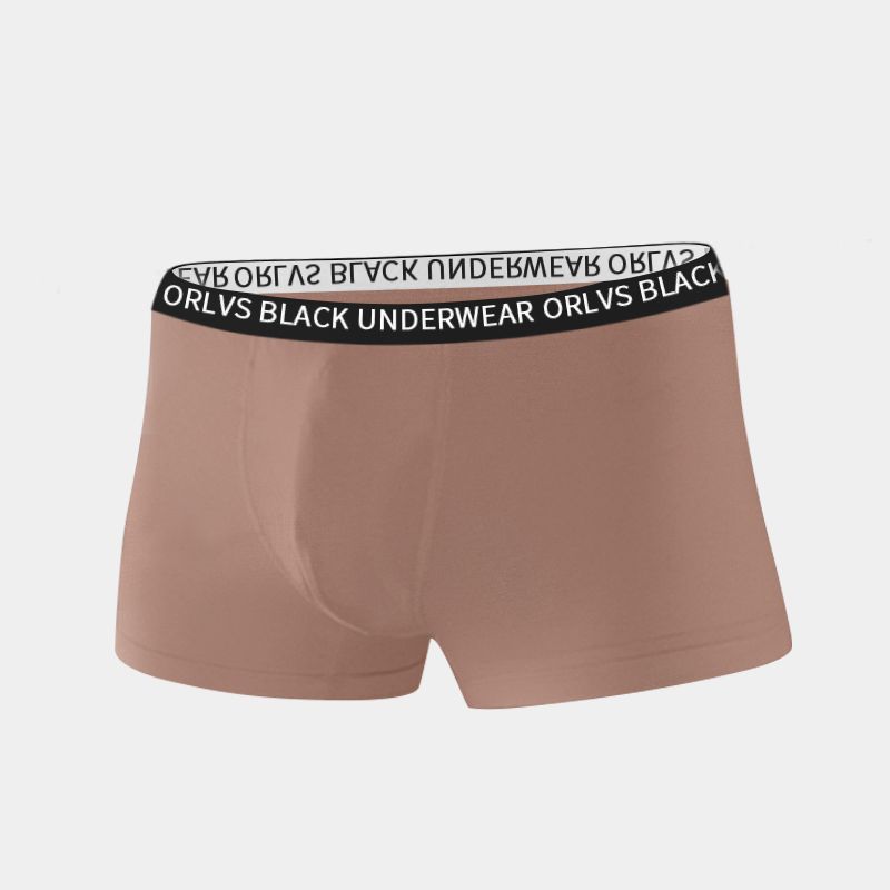CMENIN ORLVS 1Pcs Modal Sexy Men Underwear Boxer Shorts Trunks Low waist Mens Boxershorts Underpants Boxers Letter Waistband OR6115