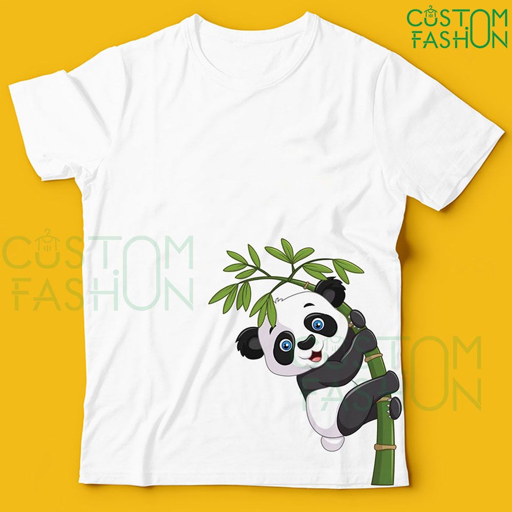 kids panda t shirt