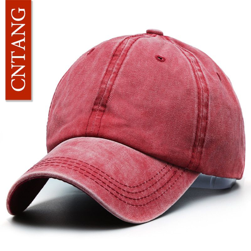 CNTANG Fashion Classic Casual Baseball Cap For Men Spring Blank Caps Cotton Solid Snapback Brand Unisex Hats gorras