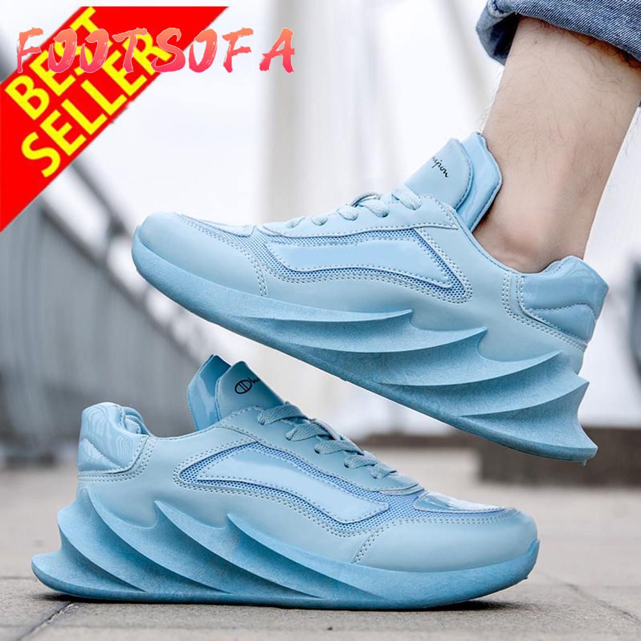 Men's Blades Sneakers Fashion Casual Soft Sneakers Color Running Shoes
