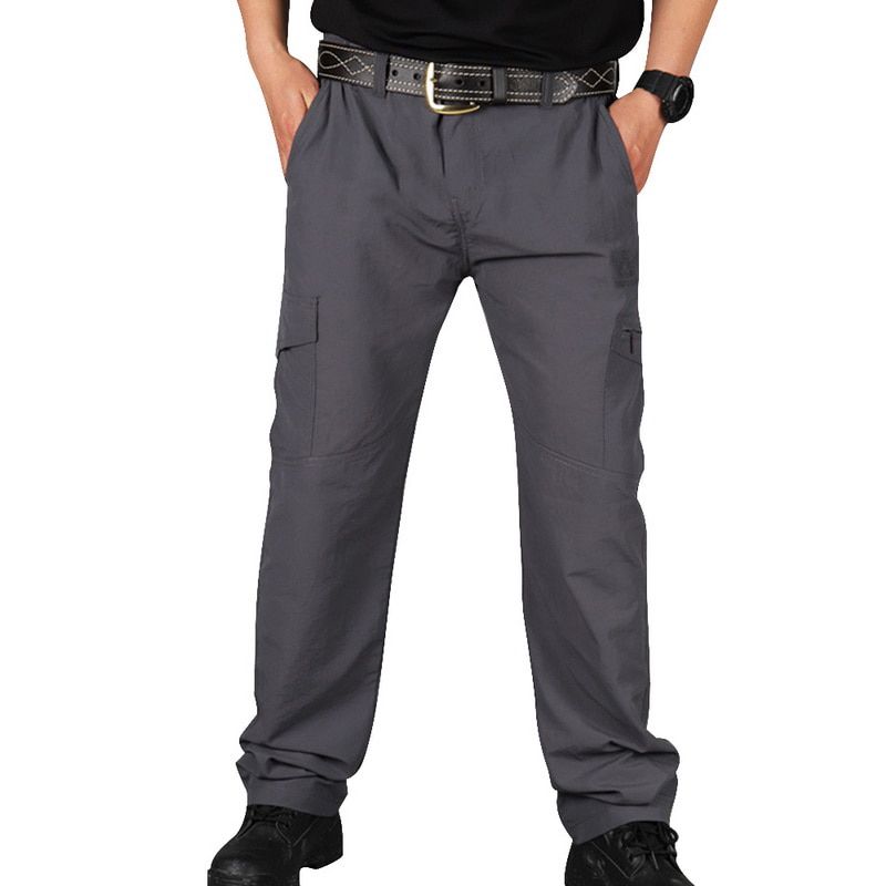 Men Cargo Pant Men Multi-Pocket Overall Male  Trousers Tooling Pants Army Green Cargo Pants Men Size S-4XL
