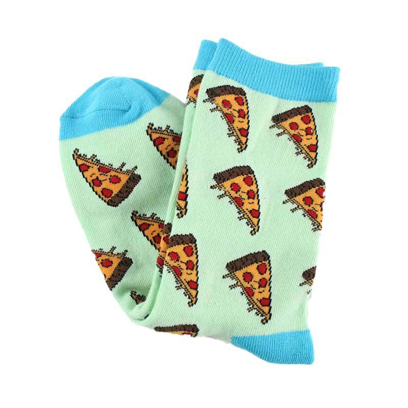 Creative High Quality Fashion Harajuku Kawaii Happy Sock Women Lingerie Food Hamburg Planet Animal Print Funny Socks Cute Socks