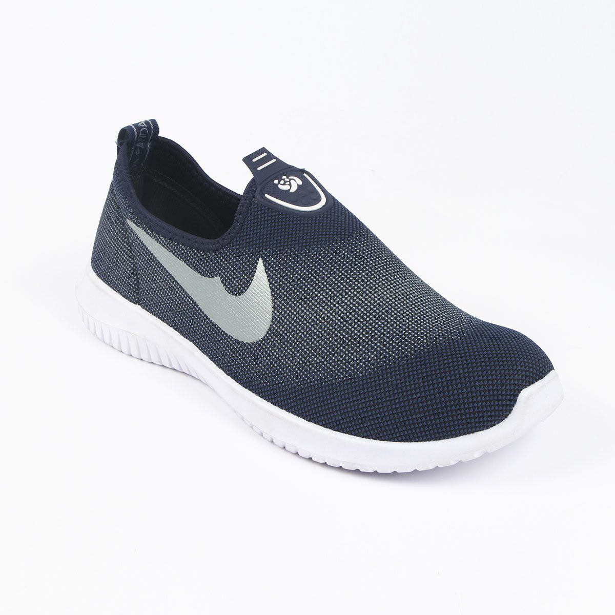 Blue Cotton Fabrics Sneaker Shoes Slip-Ons & Loafers for Men - Shoe