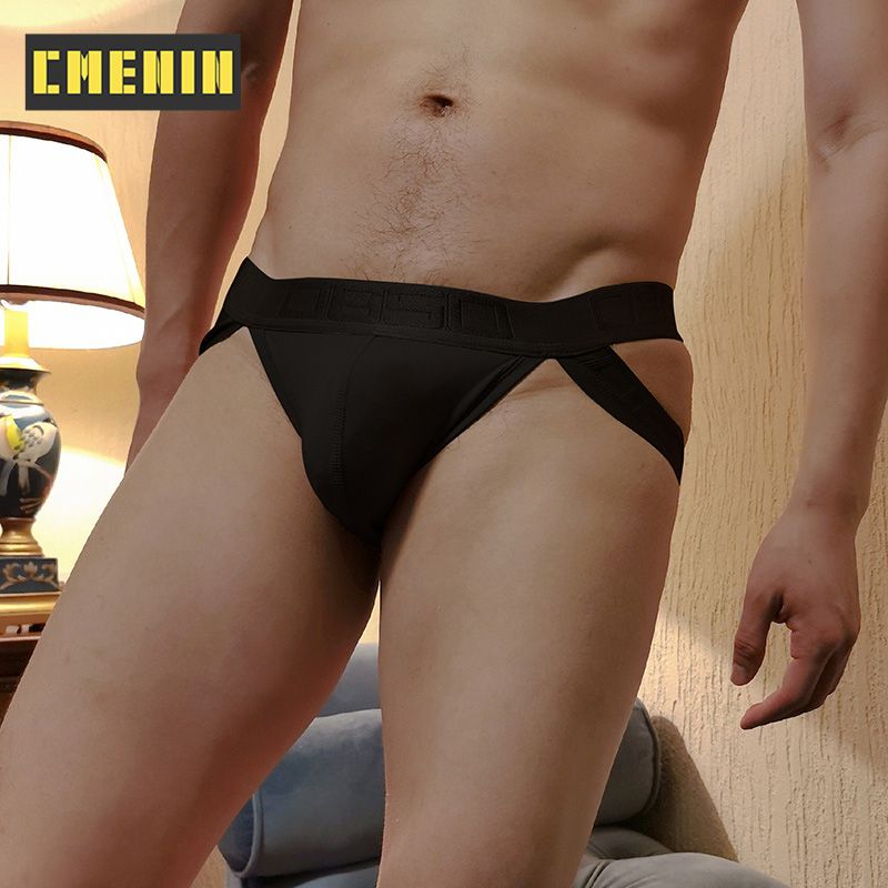 CMENIN Soft BS (1 Pieces) Splice Modal  Men Underwear thongs Mens Jockstrap  thongs And G strings CMENIN Soft Breathable Print Innerwear BS3523