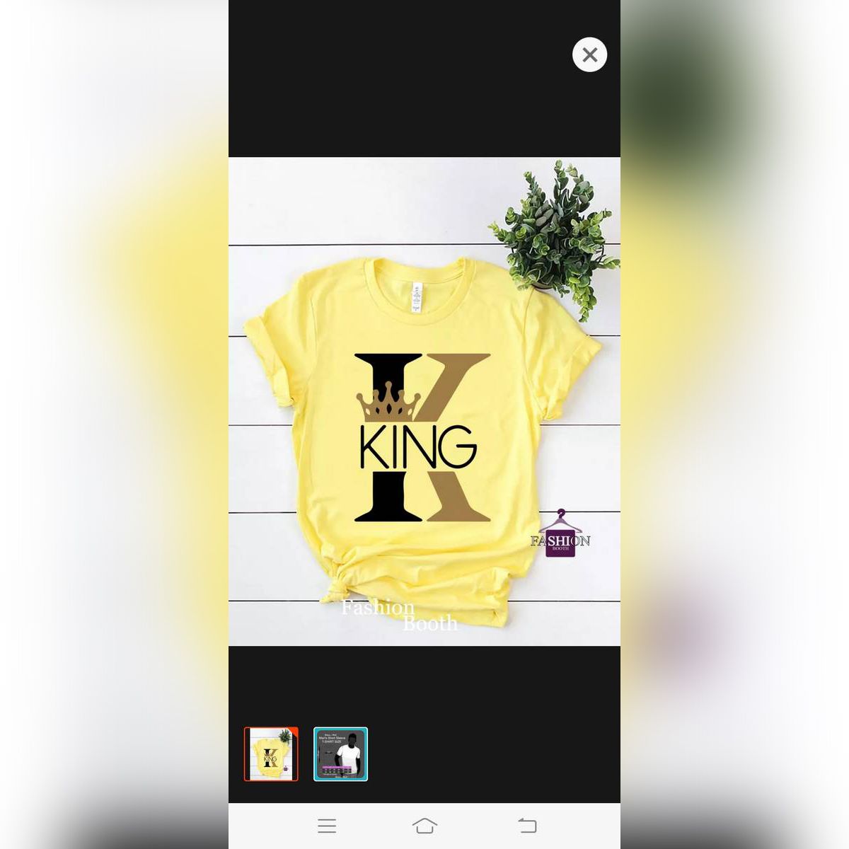 Light yellow Short Sleeves T-Shirt For Men (KING)