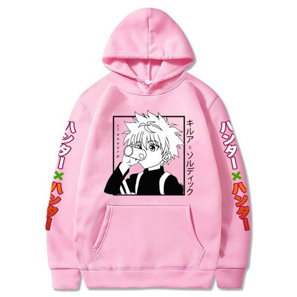 Anime Hunter X Hunter Hoodies Men/women Fashion  Hop Harajuku High Quality ua eyes Hoodies and Sweatshirt
