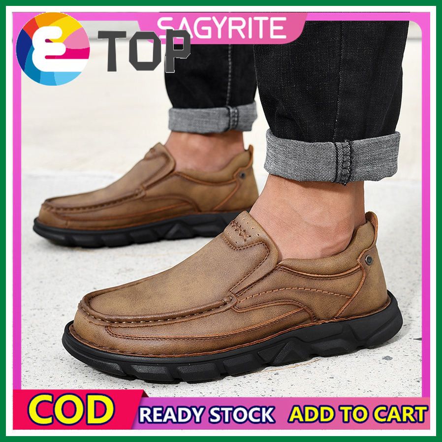 Big Size 39-48 Men Shoes Leather Shoes Casual Leather Shoes Formal Shoes Outdoor Hiking Shoes for Men Sports Shoes for men