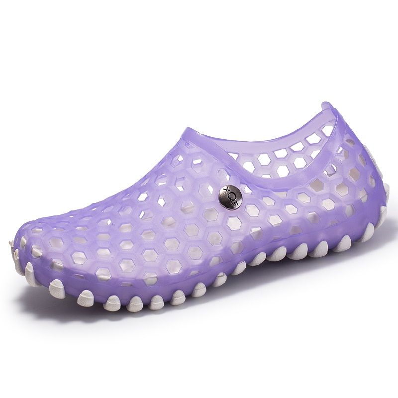 UNN 2020 Summer Sandals Uni Clogs Garden Shoes Light Slip-on Jelly Shoes Slippers Women Men Beach Water Shoe Soft Flats