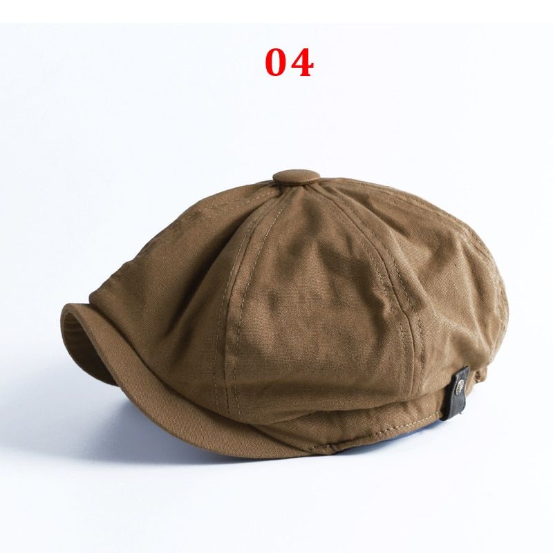 4Colors Men Berets Retro Artificial Wool Herringbone TNewsboy Hat TB Casual Flat Cap Shelby Father Hat For Boys
