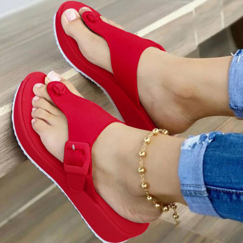 Shoes Women Platform Sandals Velcro Stretch Fabric Summer Women's Comfort Walking Ladies Sandalias Female Casual Footwear