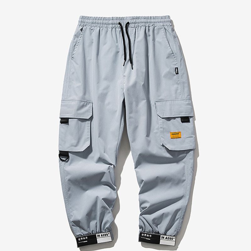 Black Cargo Pants Men Hop Streetwear Jogger Harem Trousers Men Casual Harajuku Sweatpants Brand Summer New Men's Pants