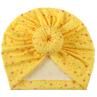 Fashion Baby Star Bun Knot Stretch Comforle Turban Cap Head Wrap Headwear