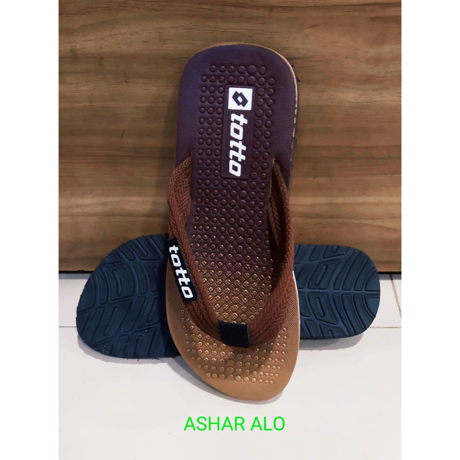 Multicolor Stripe Eva Flip Flop For Men. -  Sandals For Men