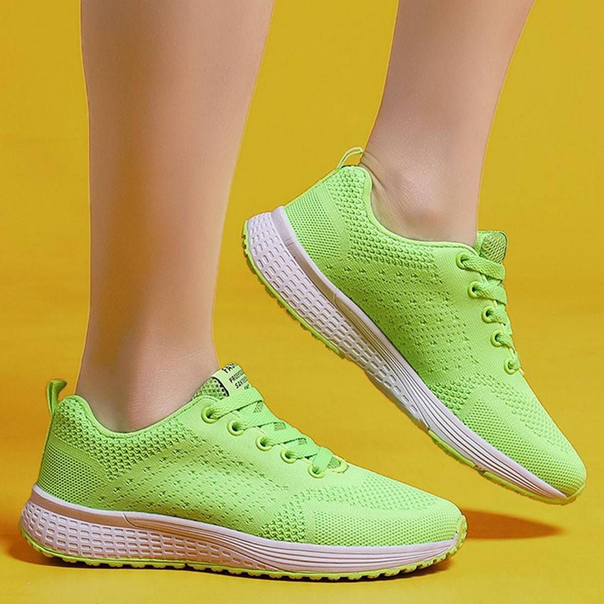Women's Flying Weaving Sport Shoes Sneakers Casual Shoes Student Running Shoes