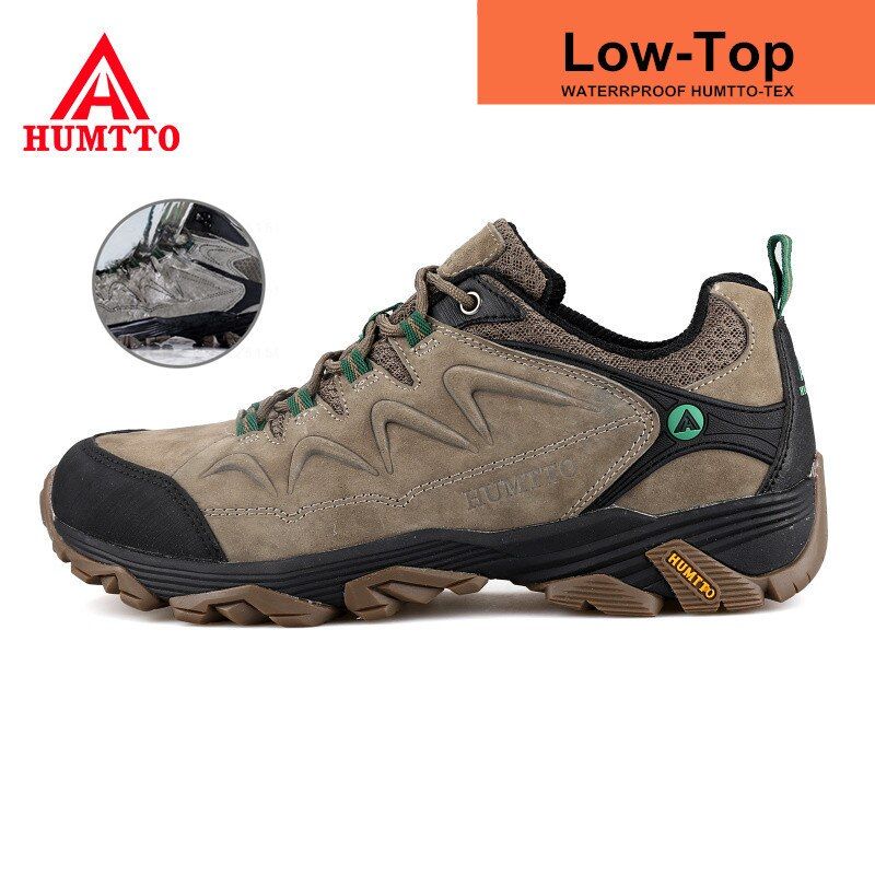 HUMTTO Leather Men Shoes for Men's Casual Shoes Fashion Waterproof Winter Luxury Designer  Work Boots Man Non-slip Sneakers