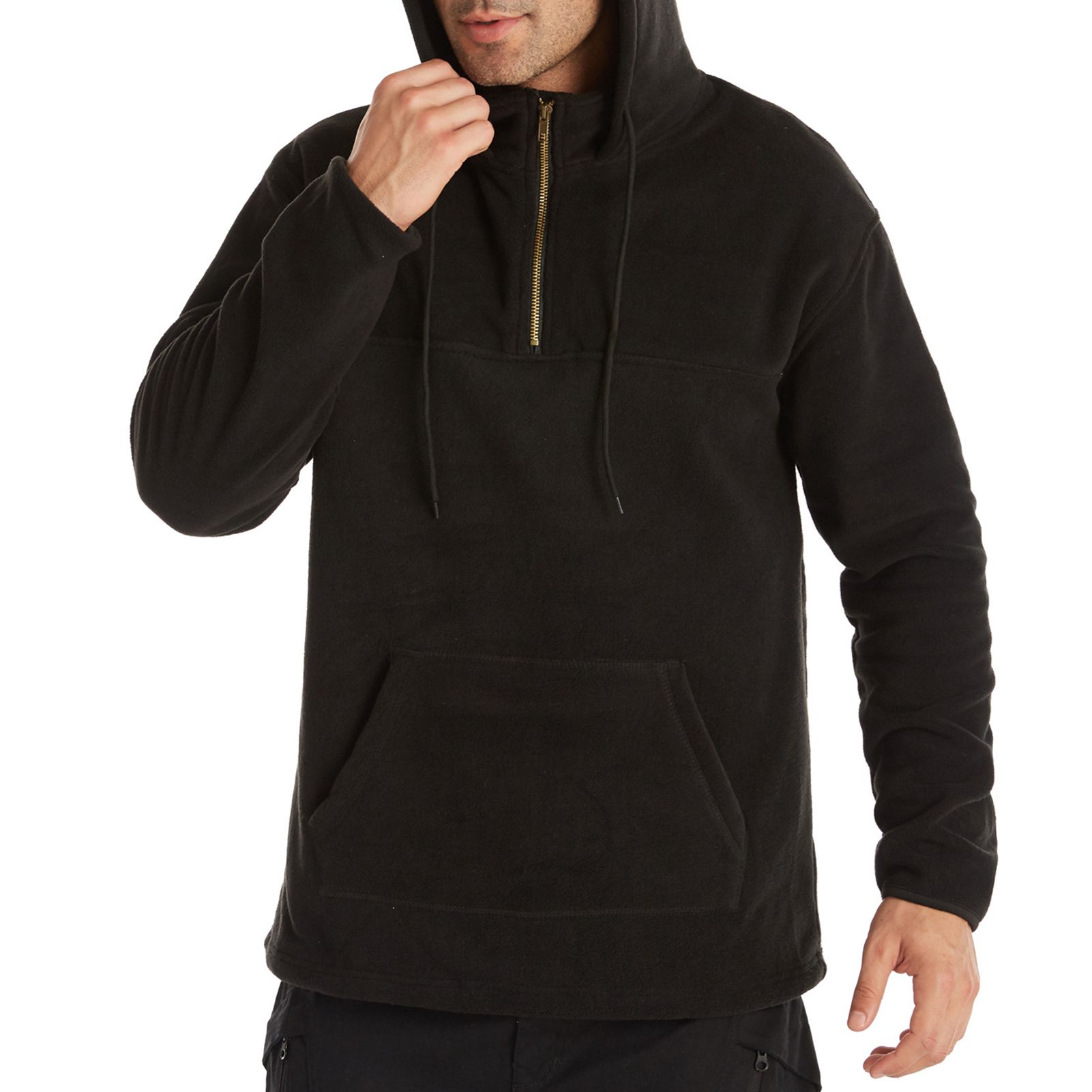 Sweatshirt Loose Thick Pure Color Hoodie