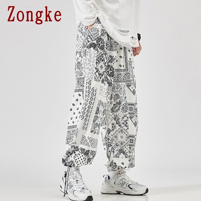 Ankle-Length Casual Men's Pants Harajuku Men Clothing Harem Pants Men Korean Style Streetwear Trousers New