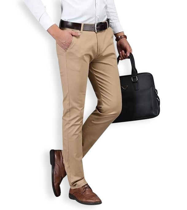 Biscuit Twill Gabardine Pant For Men