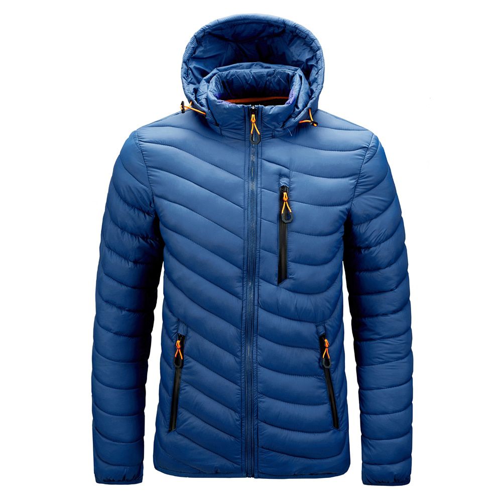 Men's Autumn Winter Vintage Classic Hooded Warm Parkas Jackets Coat Men Outwear Casual Detachable Hat Outfits Parka Men