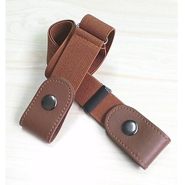 New Buckle-Free Elastic belts for Women No buckle Men belt Buckle Free Waist Belts Women For Jean Pants Dresses Stretch belt 3cm