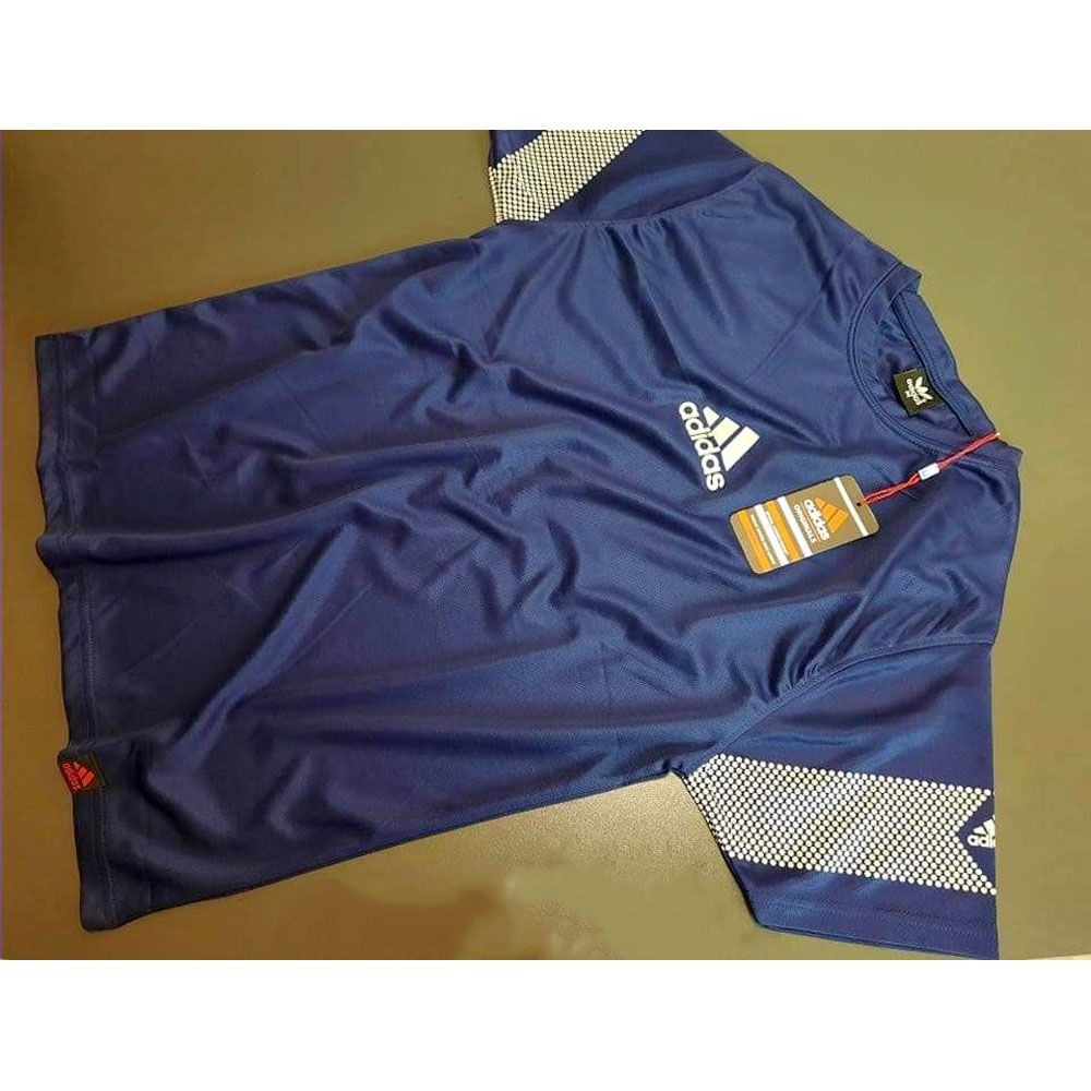 Exclusive Navy blue Jersey T-shirt For Men - Premium  Comfortable