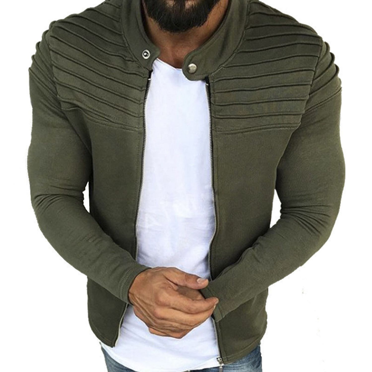 Men Coat All Match Cardigan Spring Jacket