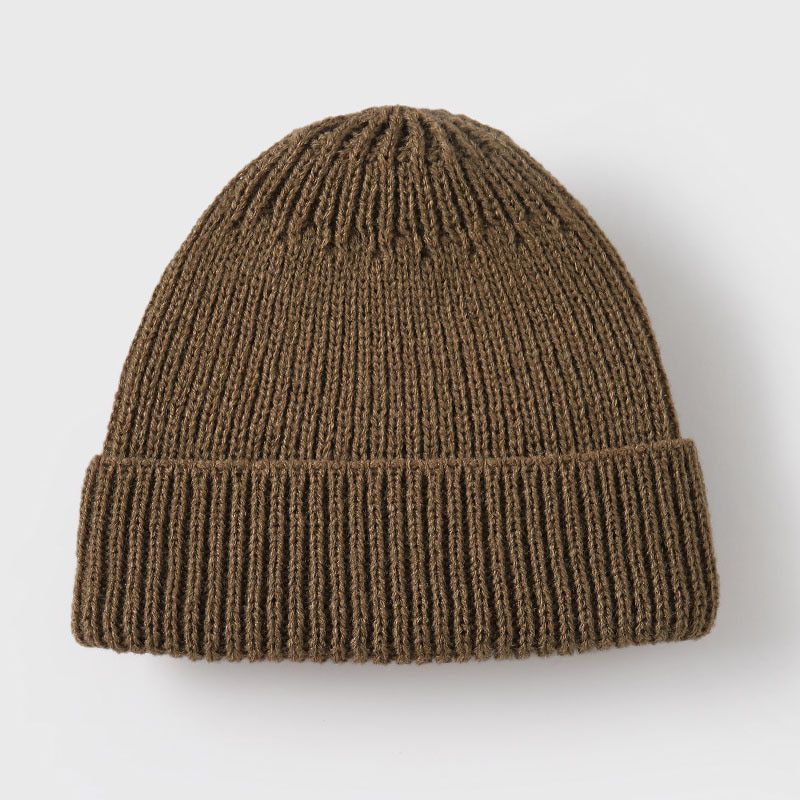 Short Winter Hats Fashion Unisex Cap Decal Casual Knitted Cap Hip Hop Soild Acrylic Sailor Melon
