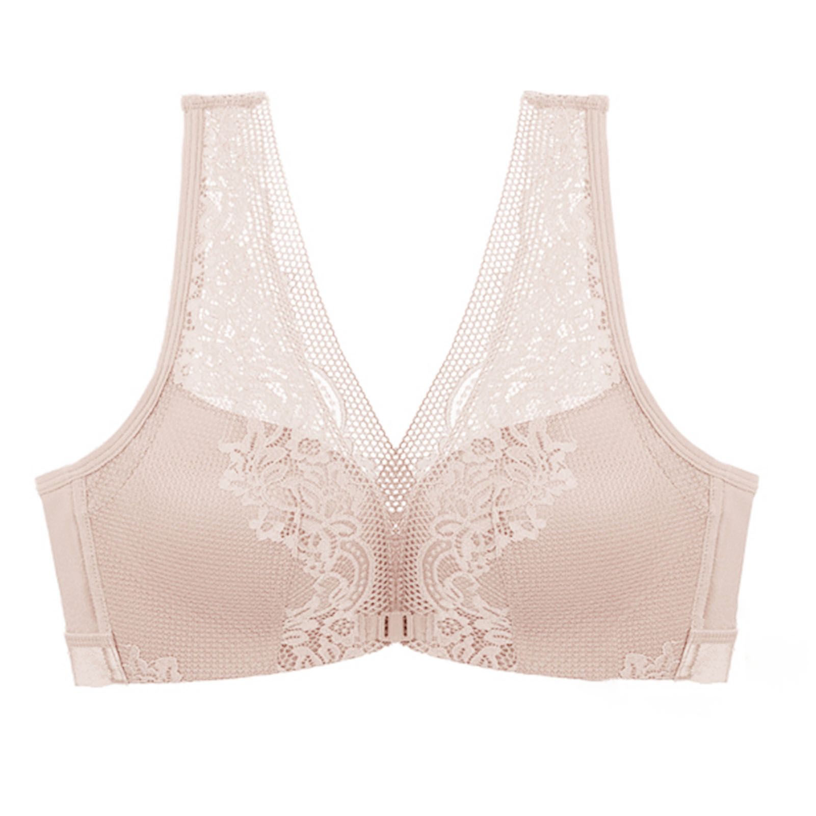 Women Bra Solid Color Pure Color Padded Bra