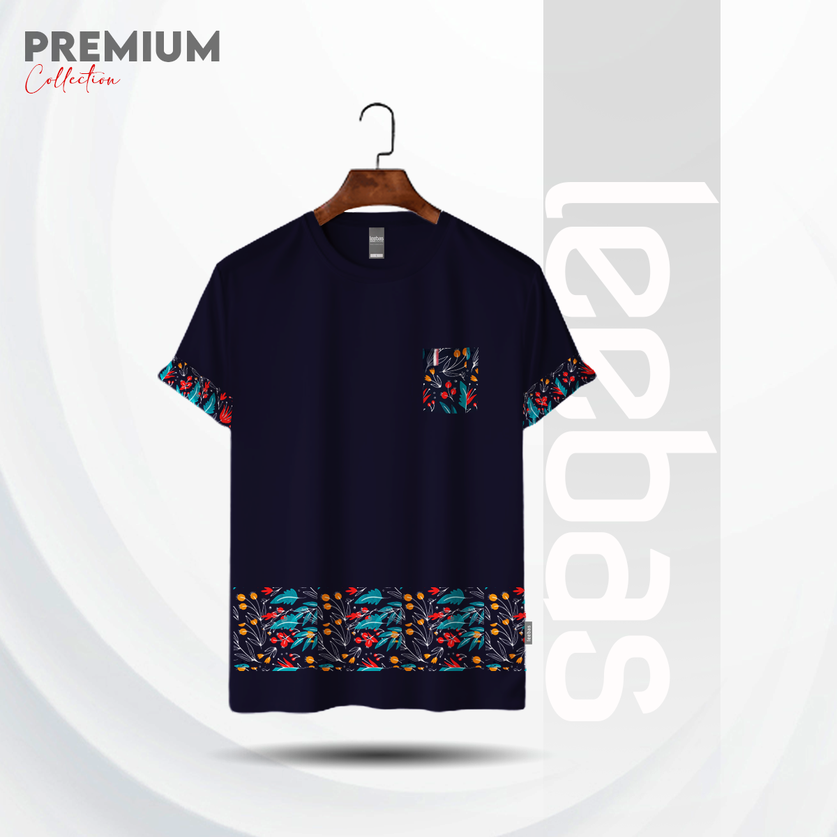 Leebas Men's Comfortable Cotton Tshirt-LB235 - T Shirt For Man - T Shirt For Man - T Shirt For Man