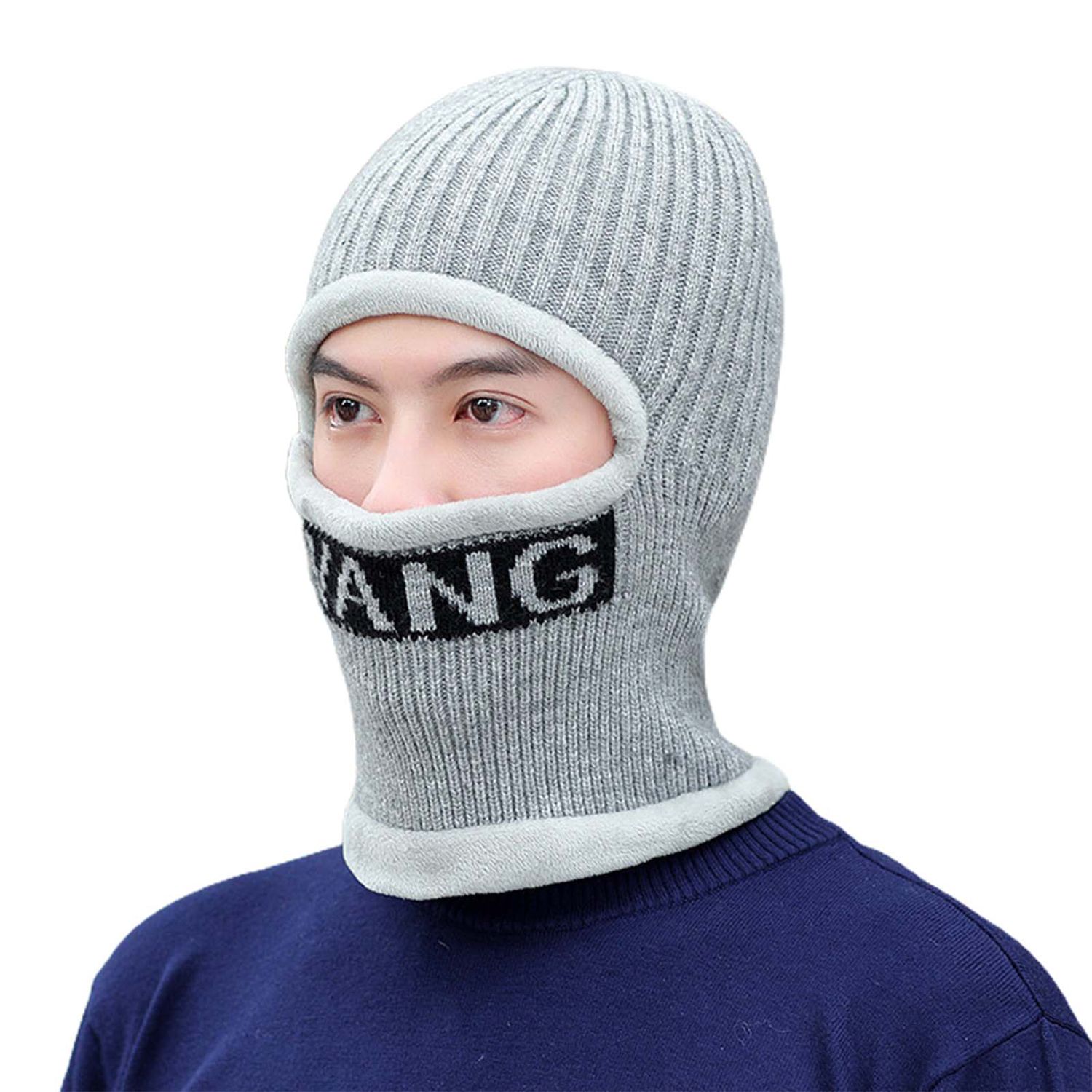 Men Scarf Full Fe Warm Dome Hat Scarf