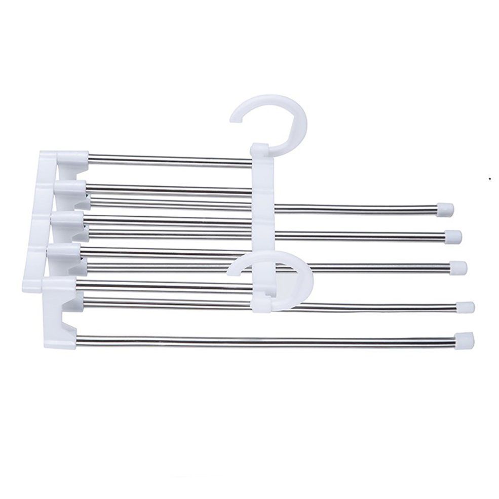 Storage Device Folding Magic Pants Clip Clothes Rack Multifunctional Hanger