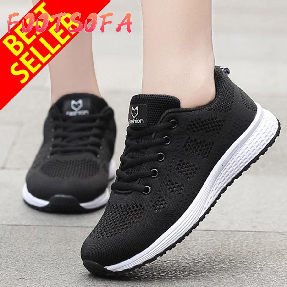 Shoes For Women Fashion Sneakers Breathable Mesh Womens Running Shoes Lightweight Women's Sports Shoes Women's Shoes - intl