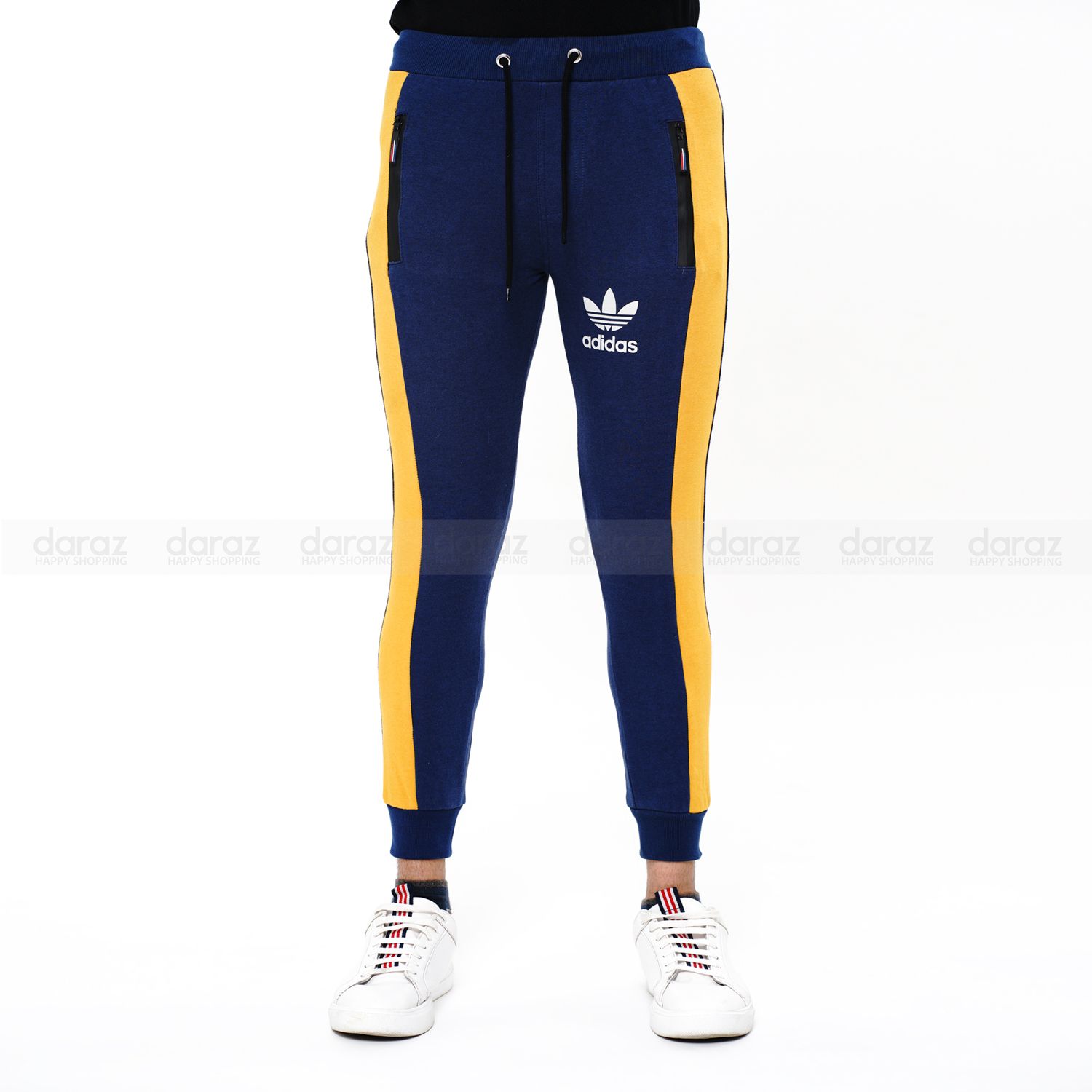 New Super Skinny Rib Stylish Sports Full Cotton Trouser for Men - Joggers For Men