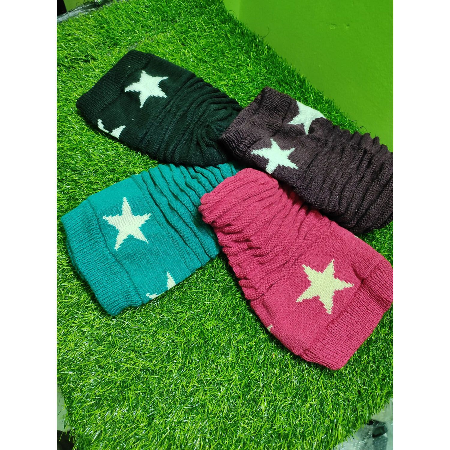 Woolen Winter Aashiqui Cap For Male & Female 1 Piece - Multicolor
