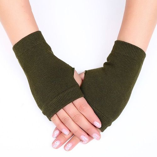 Winter Cute  Rabbit Mittens Plush Fingerless Gloves Driving Glove Winter Soft Warm Thick Gloves for Women Girl Half Finger